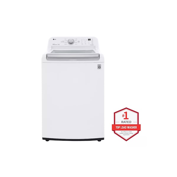 Lg 5.0 cu. ft. Mega Capacity Top Load Washer with TurboDrum and 6Motion Technology WT7150CW - main